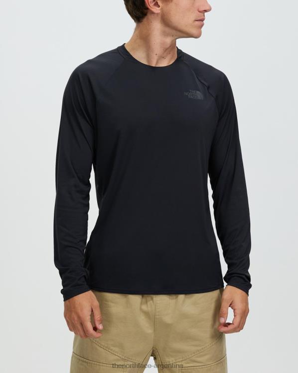 camiseta de manga larga ea big pine RDT8H6996 negro The North Face