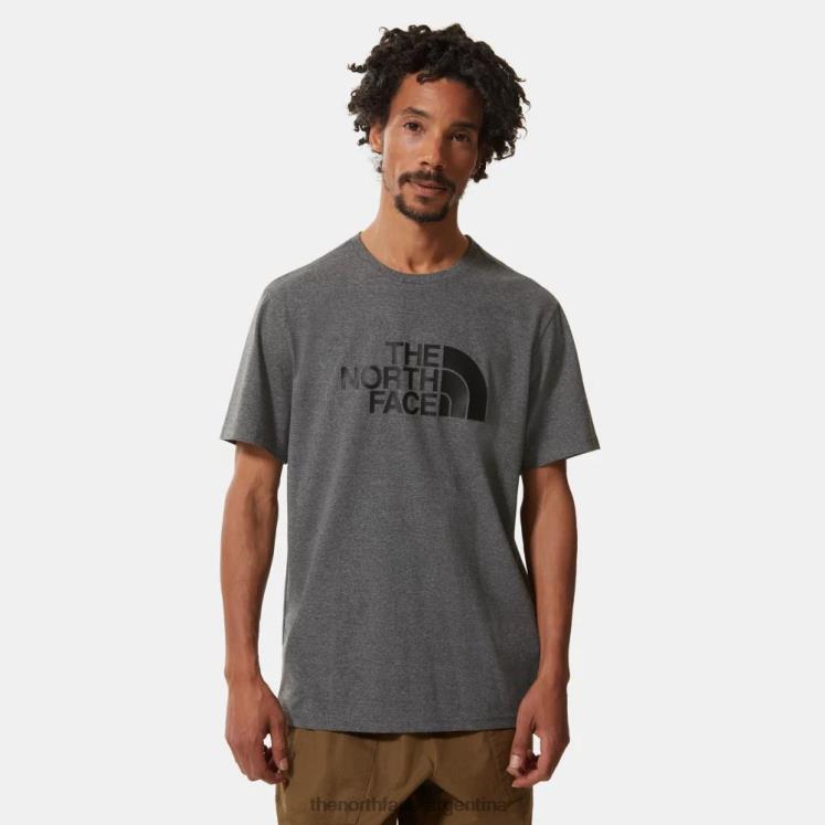 camiseta fácil hombre RDT8H24 gris The North Face