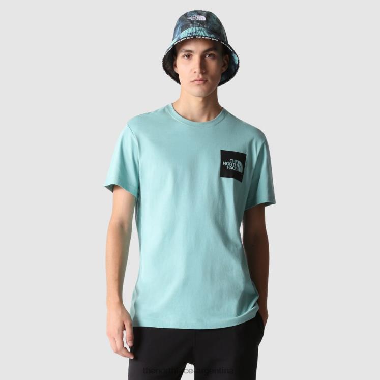 camiseta fina para hombre RDT8H2374 wasabi The North Face