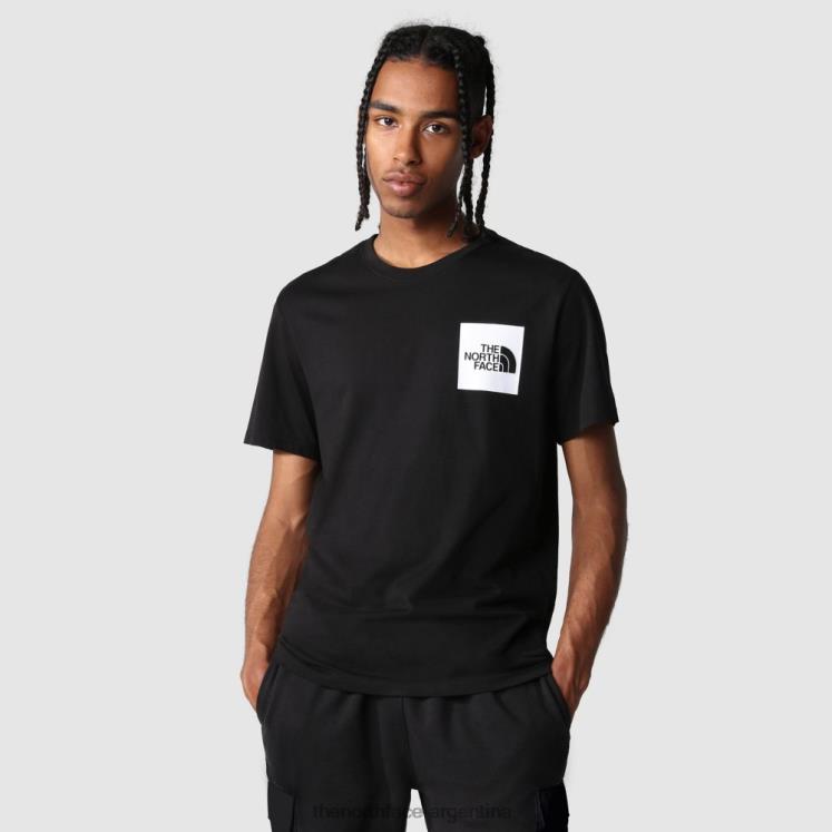 camiseta fina para hombre RDT8H2375 negro The North Face