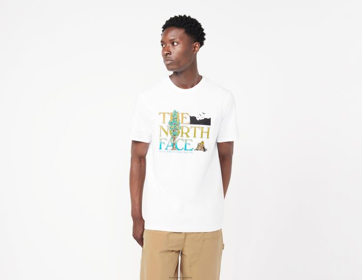 camiseta gráfica RDT8H6711 blanco The North Face