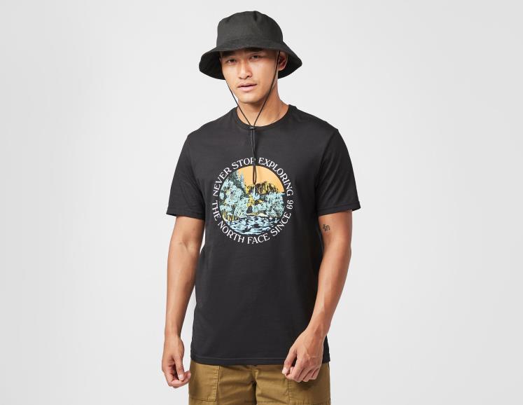 camiseta gráfica RDT8H6730 negro The North Face