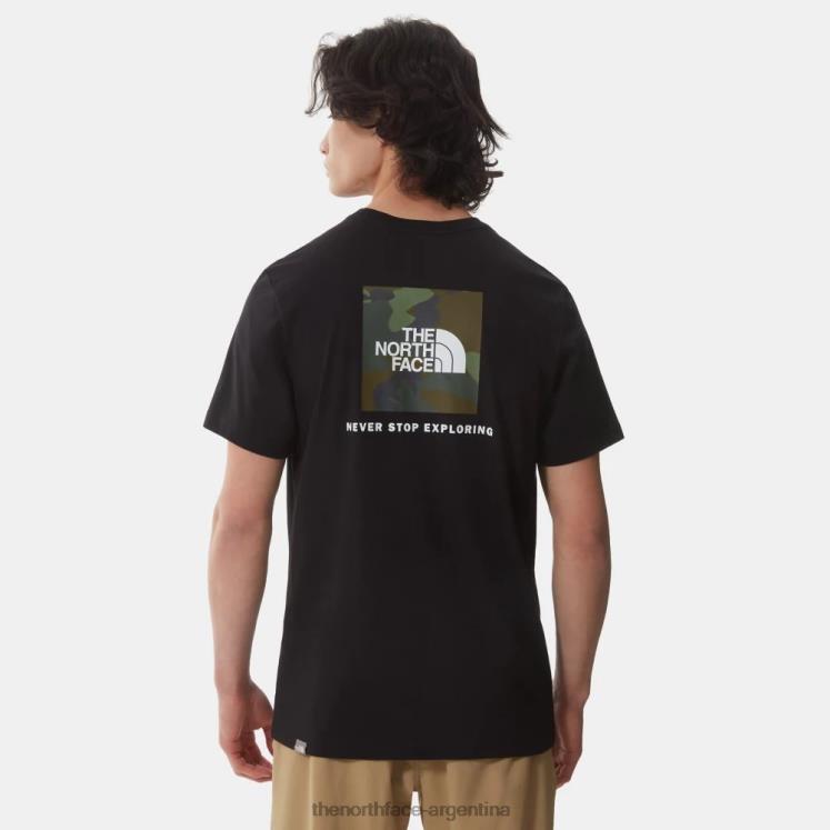 camiseta hombre redbox RDT8H12 negro The North Face