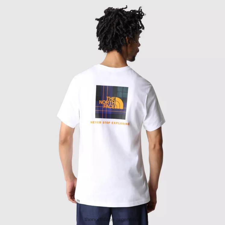 camiseta hombre redbox RDT8H15 blanco The North Face