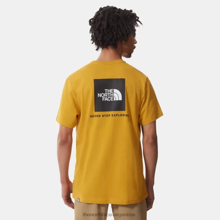 camiseta hombre redbox RDT8H17 flecha amarilla The North Face