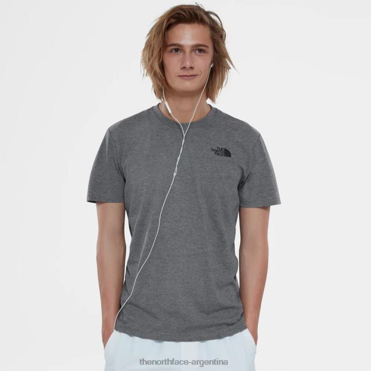 camiseta hombre redbox RDT8H21 gris The North Face