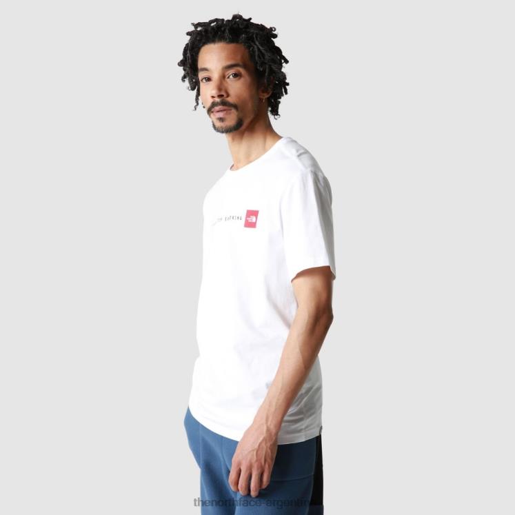 camiseta nse hombre RDT8H1894 blanco The North Face