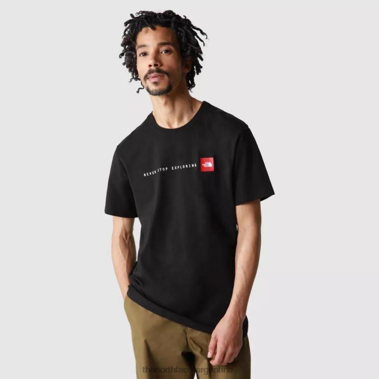 camiseta nse hombre RDT8H1895 negro The North Face