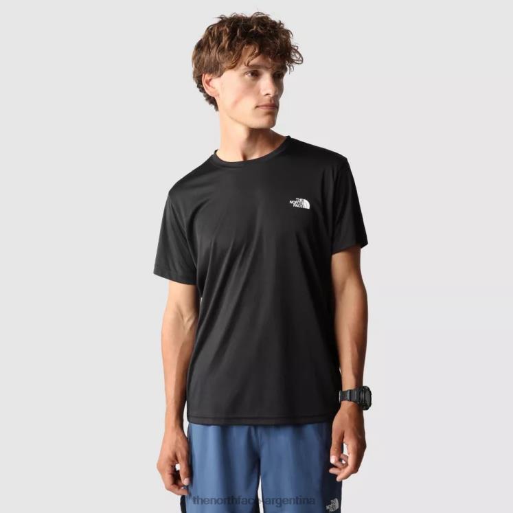 camiseta reaxion amp hombre RDT8H199 negro The North Face