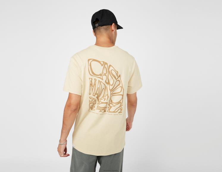 volver a moler la camiseta RDT8H6747 marrón The North Face