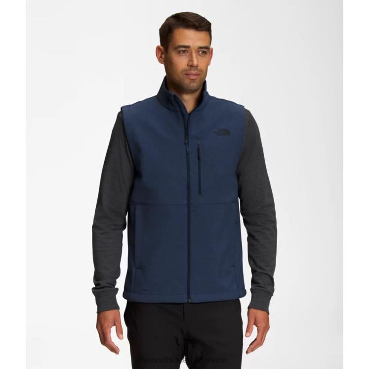 chaleco biónico apex para hombre RDT8H3562 azul marino oscuro The North Face