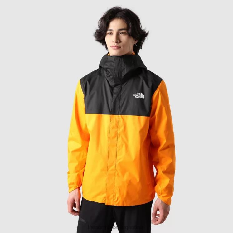 Chaqueta con cremallera Quest para hombre, color naranja y negro RDT8H316 naranja-negro The North Face