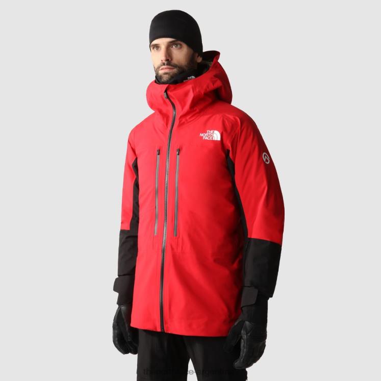 Chaqueta roja negra para hombre Summit Stimson Futurelight RDT8H2312 negro rojo The North Face