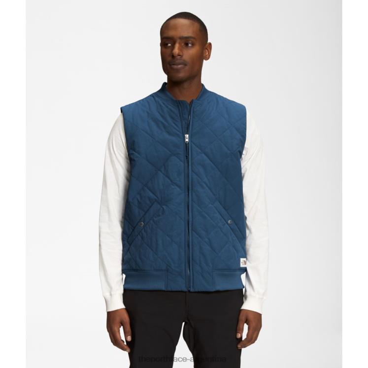 chaleco aislante cuchillo hombre RDT8H3610 azul sombreado The North Face
