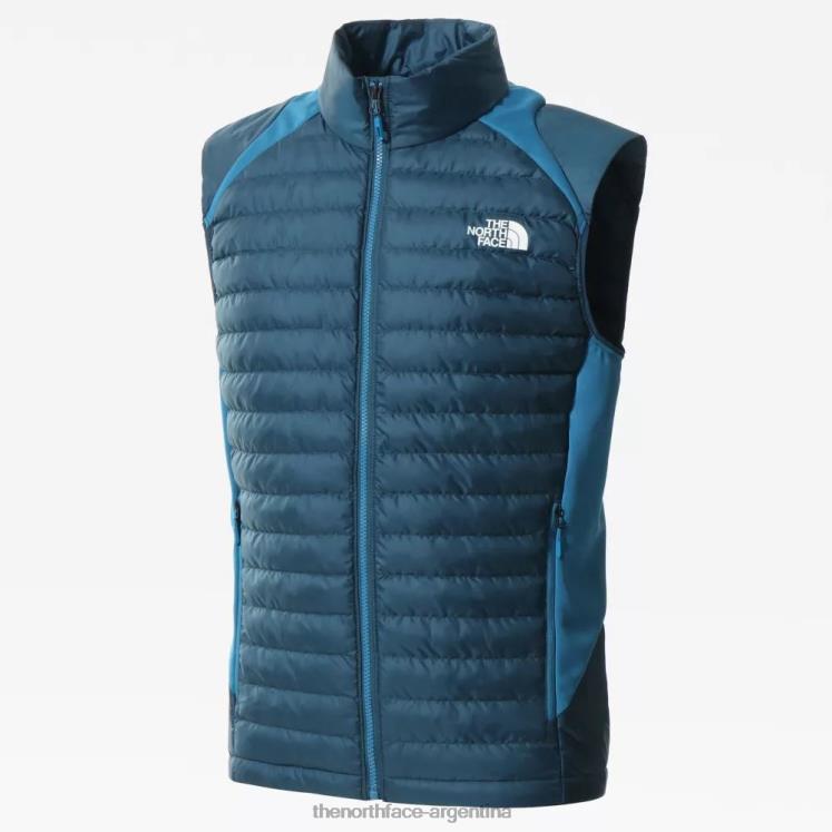 chaleco híbrido deportivo con aislamiento para exteriores para hombre RDT8H1235 azul banff The North Face