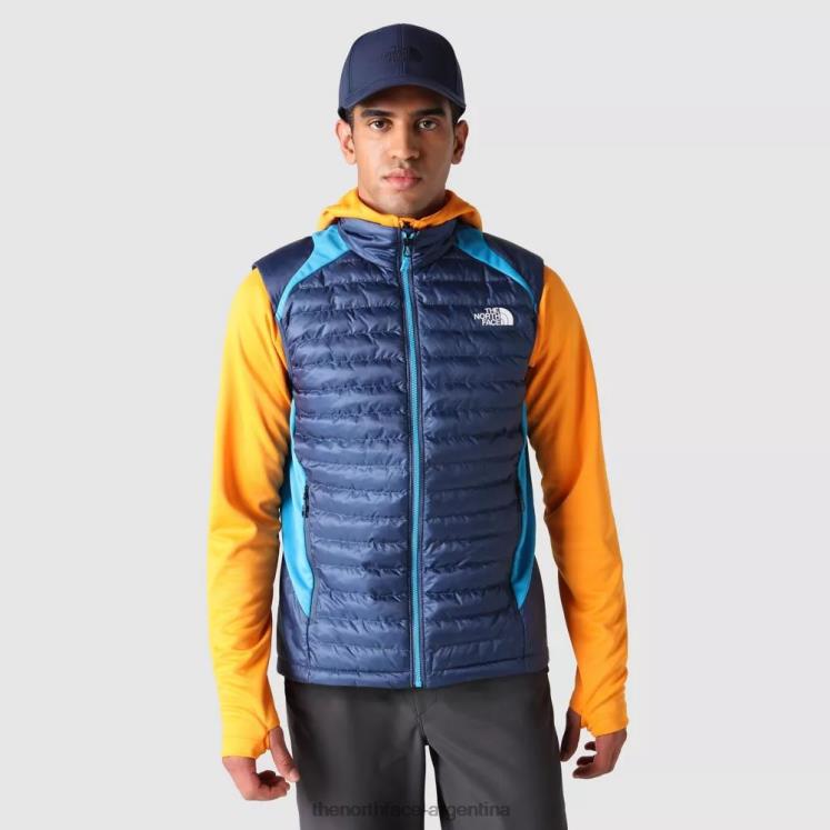chaleco híbrido deportivo con aislamiento para exteriores para hombre RDT8H1236 azul sombreado The North Face