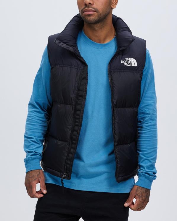 chaleco retro nuptse 1996 RDT8H6869 negro The North Face