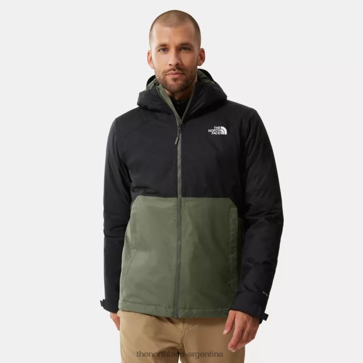 chaqueta aislante millerton hombre negro tomillo RDT8H315 tomillo negro The North Face