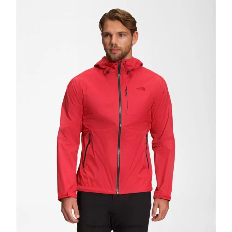 chaqueta alta vista hombre RDT8H4718 rojo The North Face