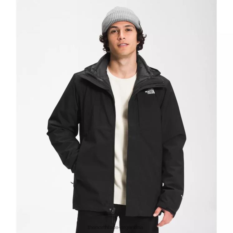 chaqueta carto triclimate hombre nueva RDT8H4261 negro The North Face