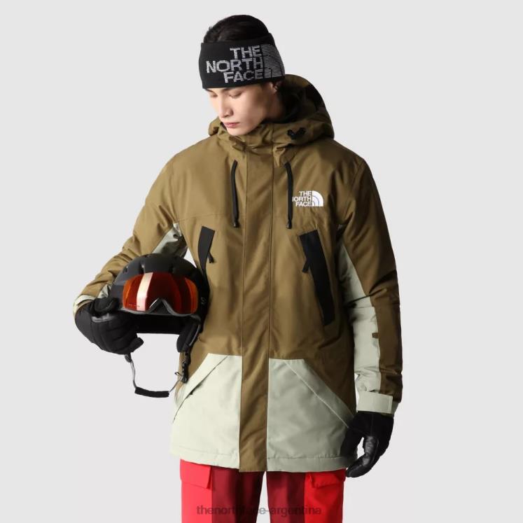 chaqueta con aislamiento goldmill para hombre RDT8H1743 oliva militar The North Face