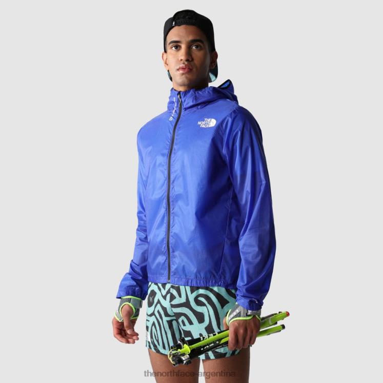 chaqueta cortavientos lightriser de la serie Flight para hombre RDT8H1303 azul The North Face
