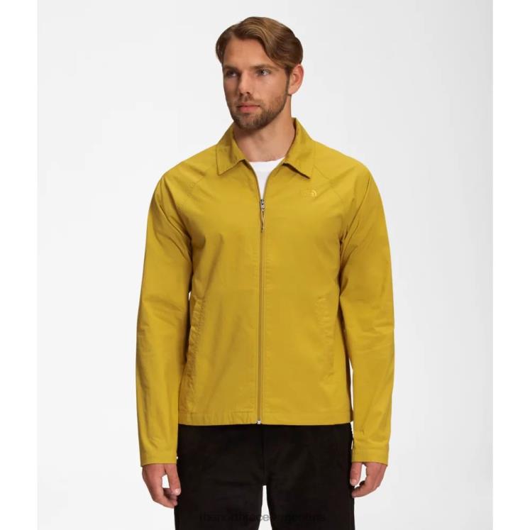 chaqueta de entrenador ripstop para hombre RDT8H5632 oro mineral The North Face