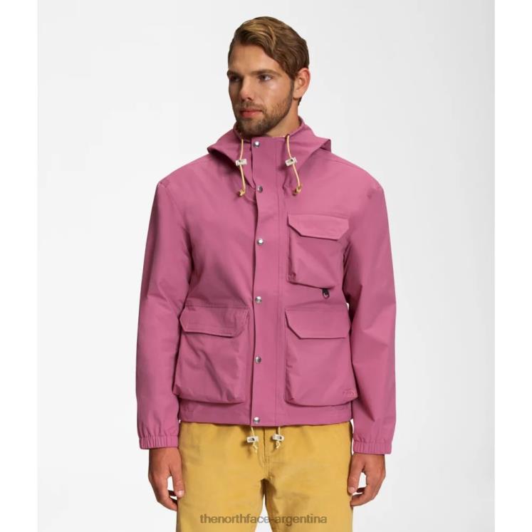 chaqueta de lluvia utilitaria m66 para hombre RDT8H5639 rojo violáceo The North Face