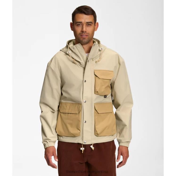chaqueta de lluvia utilitaria m66 para hombre RDT8H5640 grava The North Face