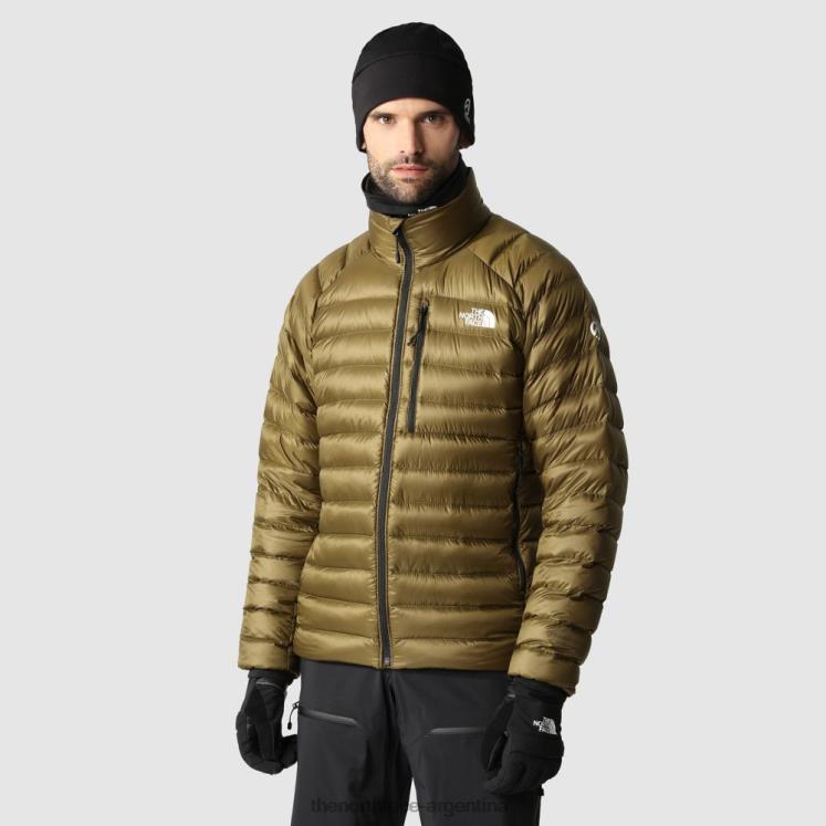chaqueta de plumas breithorn summit para hombre RDT8H1728 oliva militar The North Face