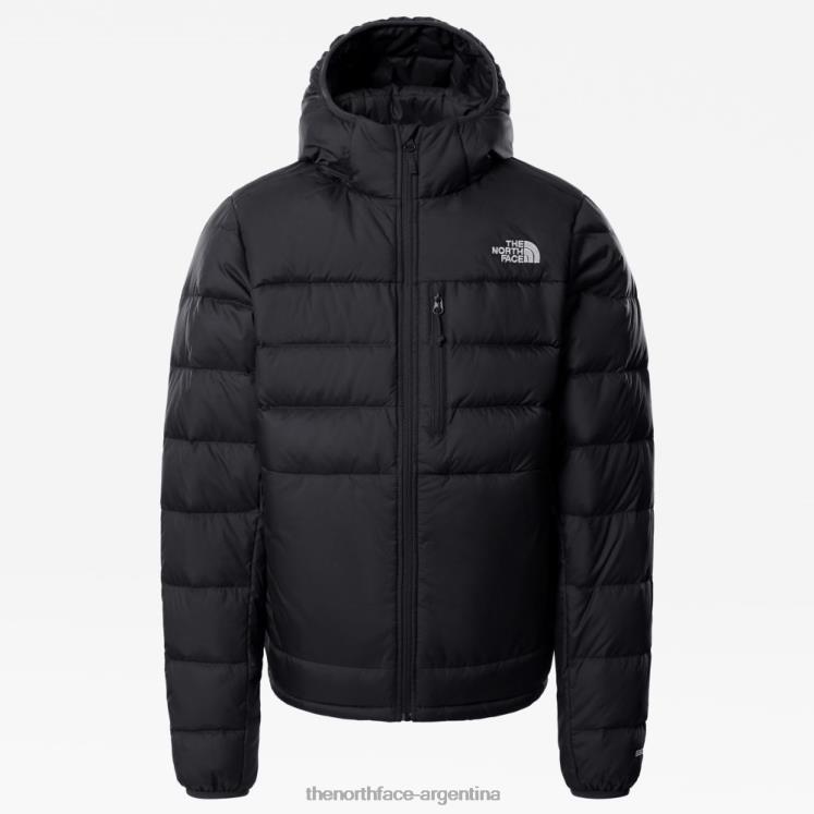 chaqueta de plumas con capucha aconcagua para hombre RDT8H533 negro The North Face