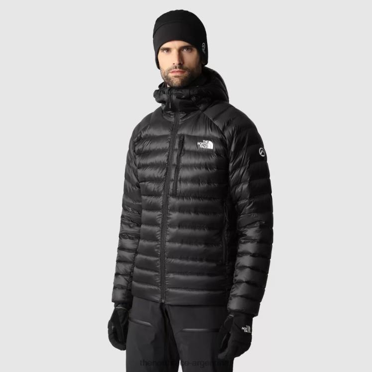 chaqueta de plumas con capucha summit breithorn para hombre RDT8H1727 negro The North Face