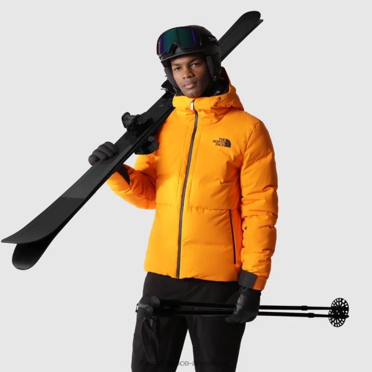chaqueta de plumas de circo para hombre RDT8H488 naranja The North Face