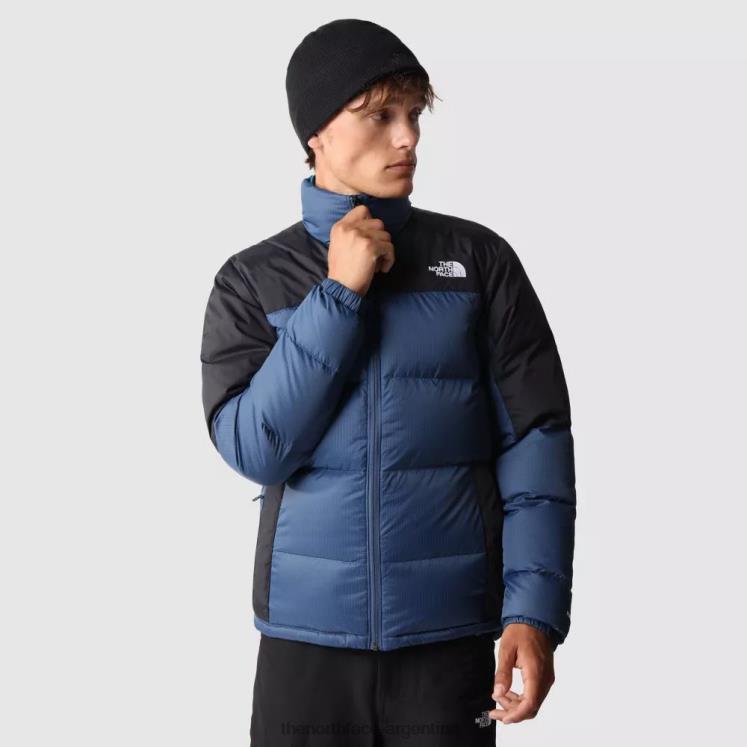 chaqueta de plumas diablo para hombre RDT8H445 azul sombreado The North Face