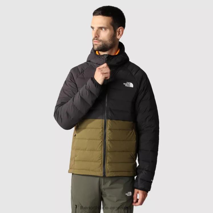 chaqueta de plumas elástica belleview para hombre RDT8H1611 negro The North Face