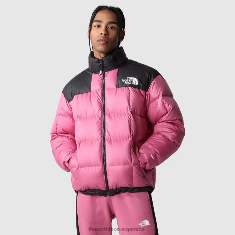 chaqueta de plumas lhotse para hombre RDT8H280 rojo violáceo The North Face