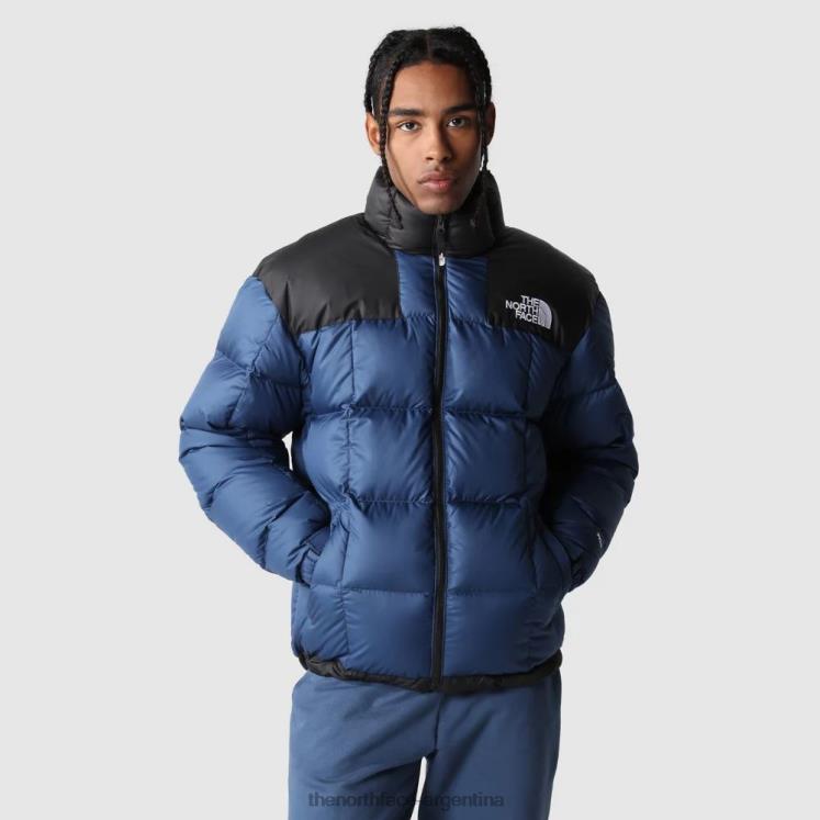 chaqueta de plumas lhotse para hombre RDT8H281 azul sombreado The North Face