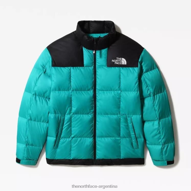 chaqueta de plumas lhotse para hombre RDT8H283 verde porcelana The North Face