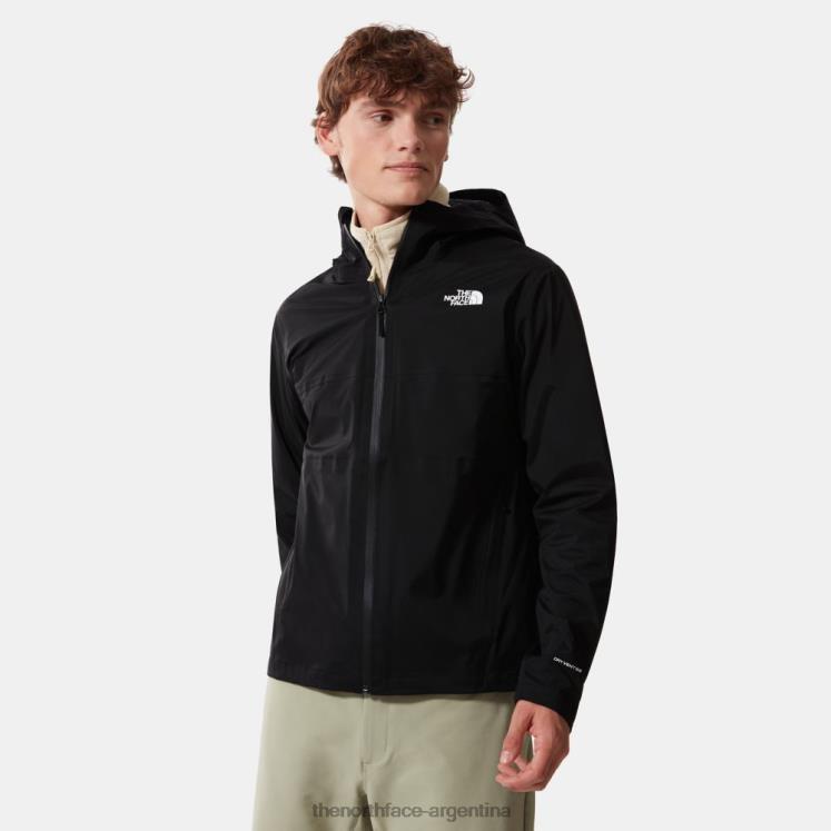 chaqueta dryvent de cuenca oeste para hombre RDT8H1435 negro The North Face