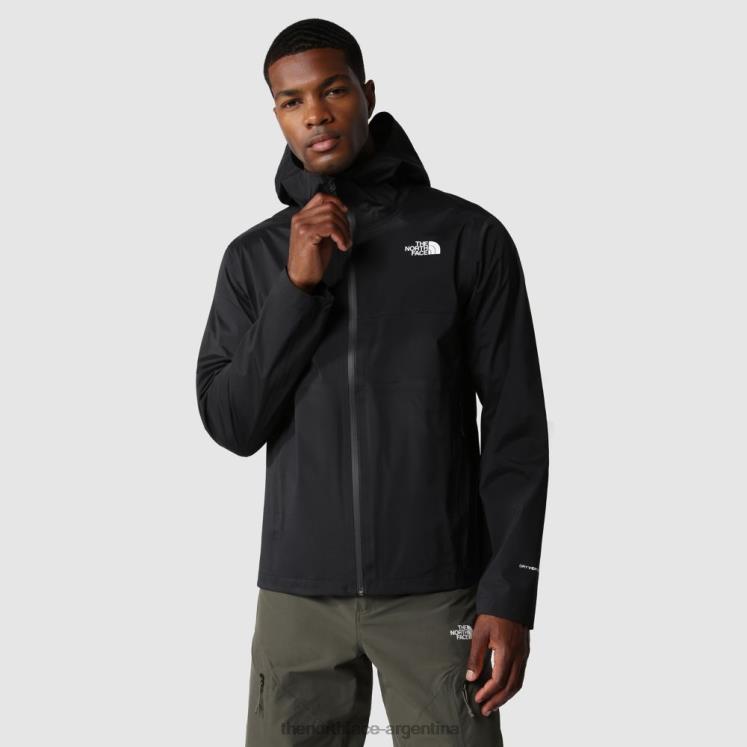 chaqueta dryvent de cuenca oeste para hombre RDT8H1436 negro The North Face