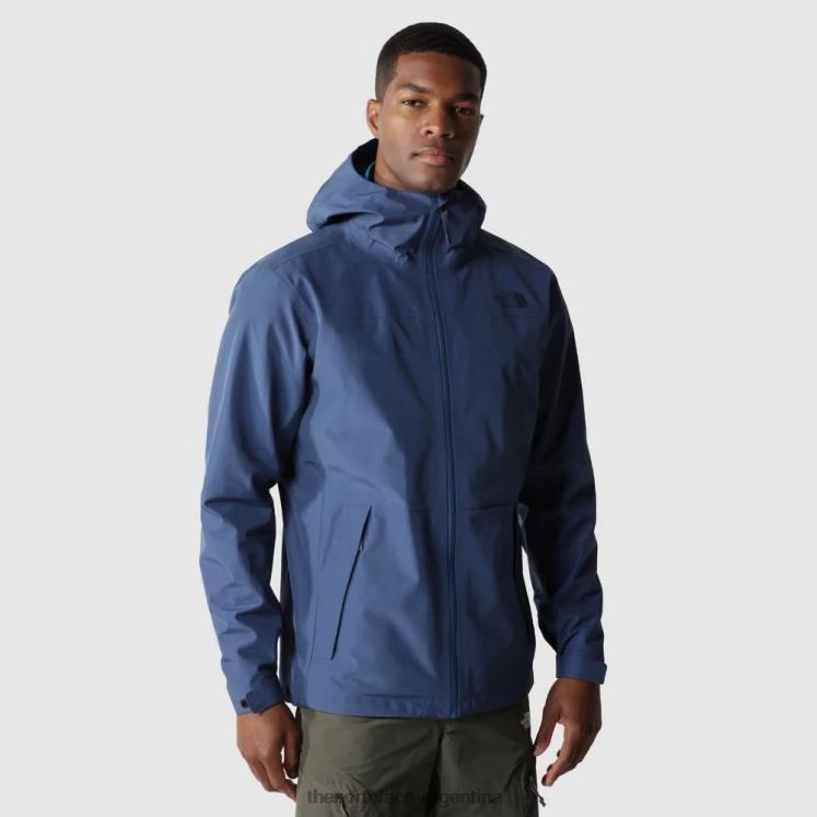 chaqueta dryzzle Futurelight para hombre RDT8H1431 azul sombreado The North Face