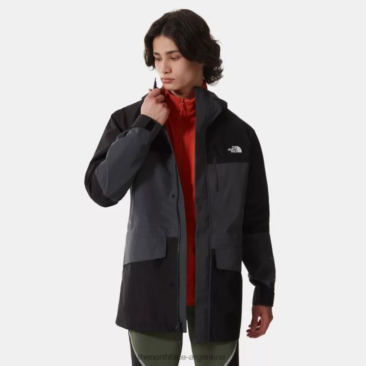 chaqueta dryzzle para hombre para todo clima Futurelight RDT8H1146 gris The North Face