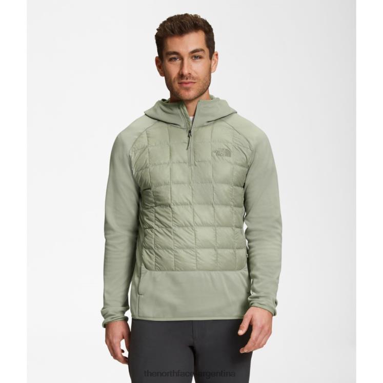 chaqueta ecológica híbrida termoball para hombre 2.0 RDT8H4724 té verde The North Face