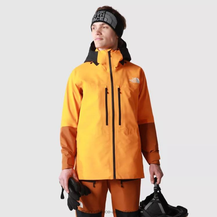 chaqueta hombre ceceptor RDT8H1601 naranja The North Face