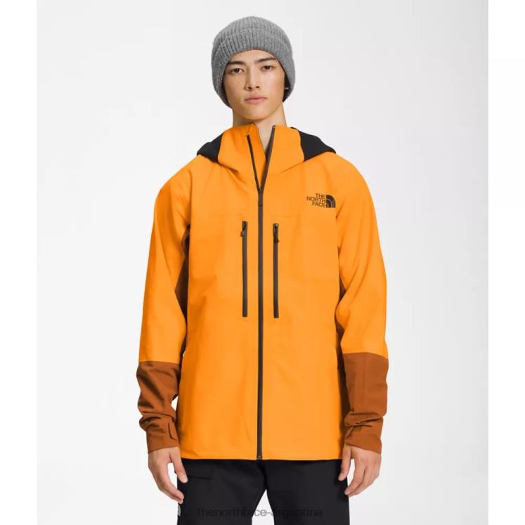 chaqueta hombre ceceptor RDT8H5140 naranja The North Face