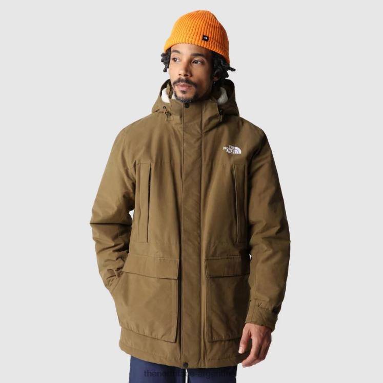 chaqueta katavi hombre RDT8H1909 oliva militar The North Face