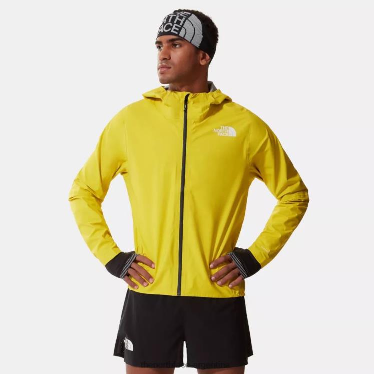 chaqueta lightriser futuro hombre RDT8H819 amarillo ácido The North Face
