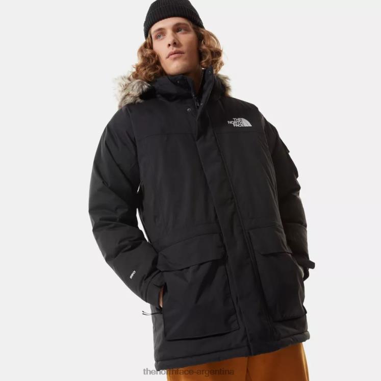 chaqueta mcmurdo reciclada hombre RDT8H422 negro The North Face