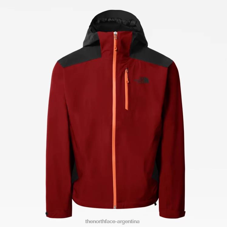 chaqueta mikeno shell hombre RDT8H1567 rojo regio The North Face