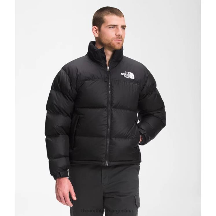 chaqueta nuptse retro hombre 1996 RDT8H3204 negro reciclado The North Face